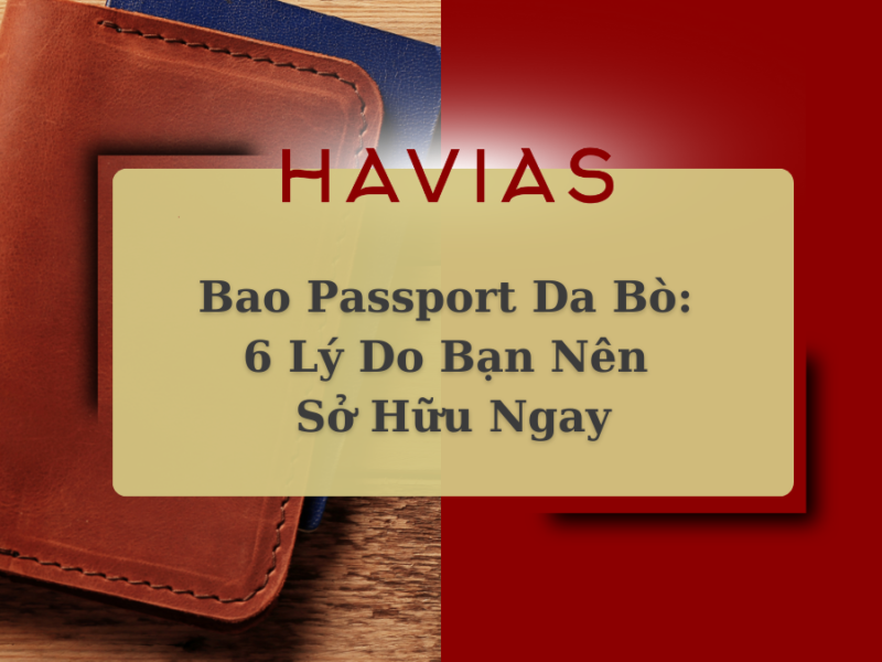 Bao Passport Da Bò: 6 Lý Do Bạn Nên Sở Hữu Ngay