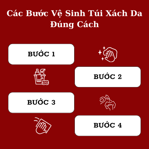 Các Bước Vệ Sinh Túi Xách Da Đúng Cách